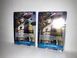 Dracule Mihawk OP11 Release Event Winner P-081 One Piece Promotion Cards Foil X2 - Image 3