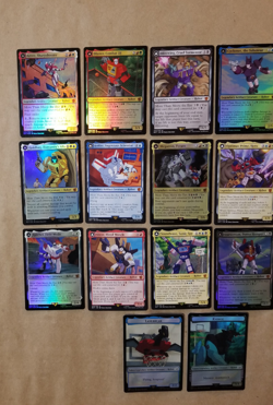 MTG BRO BOT Transformers 15 Card Set w/ Ravage & Laserbeak Token (LP) - Image 3