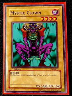Mystic Clown [SDY-E017] 1st Edition Lightly Played Classic Yu-Gi-Oh! Card - Image 1