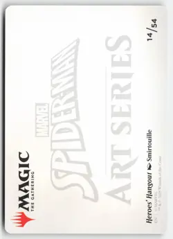 MTG - Heroes' Hangout Art Card S Art Series: Marvel's Spider-Man 14 NM - Image 2