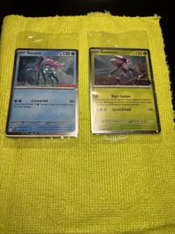 Suicune GameStop Stamped Promo Card 026/094 & Genesect Bestbuy Promo - Image 1