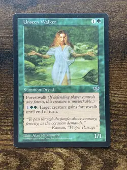 Unseen Walker Mirage MTG Magic The Gathering D10052* - Image 1