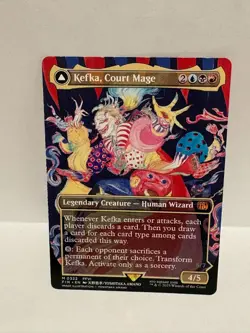 Kefka, Court Mage (0322) (Borderless) Final Fantasy Regular Near Mint MTG - Image 1