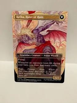 Kefka, Court Mage (0322) (Borderless) Final Fantasy Regular Near Mint MTG - Image 2