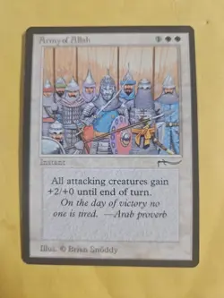 Arabian Nights - Army of Allah - Light - MTG - Magic the Gathering - MP LP - Image 1