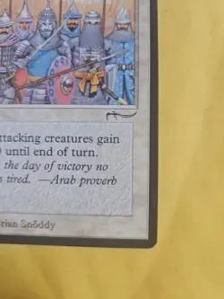 Arabian Nights - Army of Allah - Light - MTG - Magic the Gathering - MP LP - Image 4