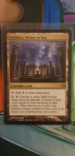 Nykthos, Shrine to Nyx ~ Theros - Rare - Land - [ Magic MTG ] - Image 1