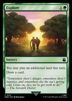 MTG - Explore (231) - Universes Beyond: Doctor Who - Near Mint - Image 1