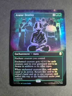 Avatar Destiny (Borderless Foil) Rare MTG Avatar - Image 1