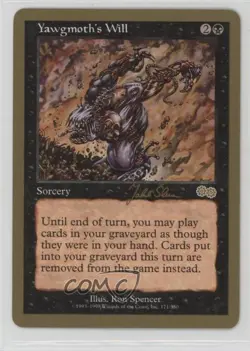 Yawgmoth's Will Jakub Slemr Magic: Tokyo World Championships Decks 1999 - Image 1
