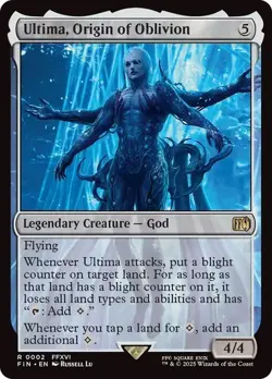 NM Ultima, Origin of Oblivion, MTG, Final Fantasy, Magic the Gathering, 2 - Image 1