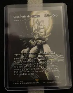 MTG - Sephiroth, the Savior - Atraxa, Grand Unifier - Showcase Mythic #49 FCA NM - Image 1