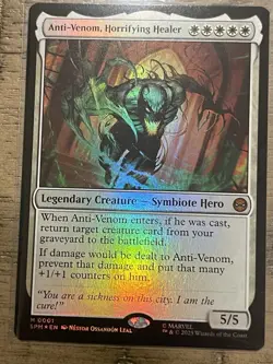 Anti-Venom, Horrifying Healer Marvel's Spider-Man Foil - Image 1