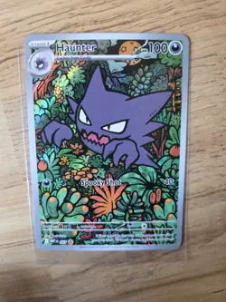2025 Pokemon TCG. Phantasmal Flames. Haunter IR. Promo 027 NM - Image 1