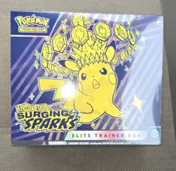 Pokemon Surging Sparks Elite Trainer Box ETB NEW Factory Sealed BRAND NEW SEALED - Image 1