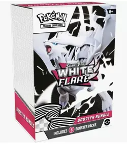 Pokemon White Flare Booster Bundle 6 Packs New Sealed - Image 1