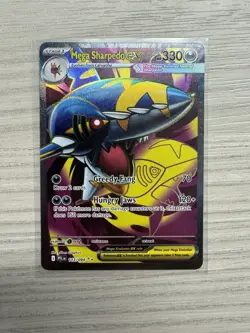 Mega Sharpedo EX 113/094 Full Art English NM - Phantasmal Flames - Pokemon TCG - Image 1