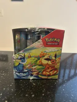Pokemon Prismatic Evolutions Mini Sealed Tins Display Sealed - Image 4