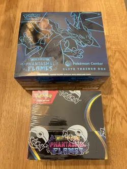 Pokemon TCG Phantasmal Flames Booster Display Box (see description) & PC ETB - Image 1