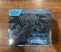 Pokemon Mega Evolution Phantasmal Flames Elite Trainer Box ETB New In hand - Image 1