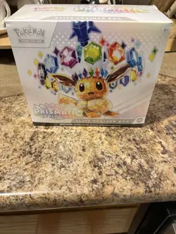 Pokemon TCG Scarlet Violet Prismatic Evolutions ETB Elite Trainer Box New Sealed - Image 1