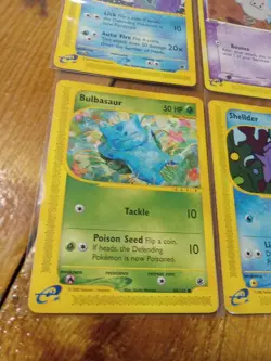 2002 Pokemon Expedition Base Set Lot Kingler Holo Bulbasaur WOTC Vintage - Image 2