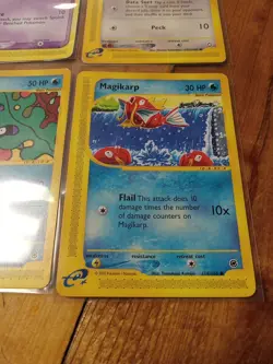 2002 Pokemon Expedition Base Set Lot Kingler Holo Bulbasaur WOTC Vintage - Image 4