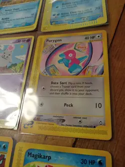 2002 Pokemon Expedition Base Set Lot Kingler Holo Bulbasaur WOTC Vintage - Image 5