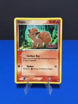 2007 Pokemon EX Power Keepers Vulpix 69/108 Holo - LP - Image 1