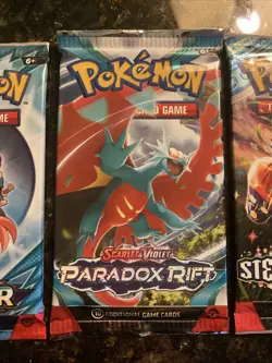 pokemon 4 Pack Lot (Journey Together, Paradox, Stellar Crown, etc) SEALED/NEW - Image 3