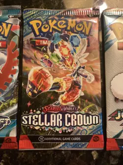 pokemon 4 Pack Lot (Journey Together, Paradox, Stellar Crown, etc) SEALED/NEW - Image 4