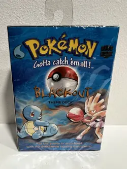 1999 Pokemon Blackout Theme Deck Factory Sealed/Untouched - Image 1