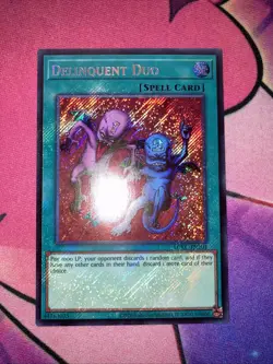 Delinquent Duo LCKC-EN101 YuGiOh Legendary Collection Kaiba Unlimited Near Mint - Image 2