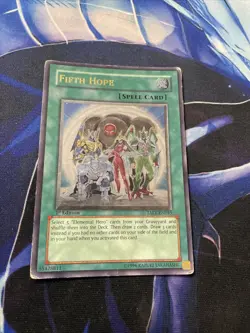 Yugioh! Fifth Hope TAEV-EN045 Ultimate Rare 1st Edition MP - Image 1
