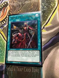 *** TRIPLE TACTICS THRUST *** ULTIMATE RARE MINT/NM OP22-EN003 YUGIOH! - Image 2