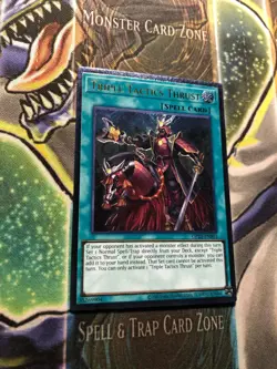 *** TRIPLE TACTICS THRUST *** ULTIMATE RARE MINT/NM OP22-EN003 YUGIOH! - Image 3