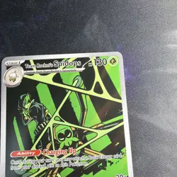 Pokemon TCG Team Rockets Spidops Illustration Rare Card 187/182 Destined Rivals - Image 3