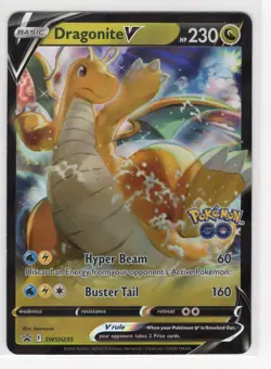 Dragonite V - Promo SWSH: Sword & Shield Promo Cards SWSD Dragon Holo SWSH235 MP - Image 1