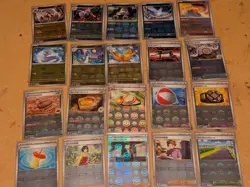 Japanese 151 sv2a Pokeball Reverse Holo 20 Card Bundle - 141 to 165 - No Repeats - Image 1