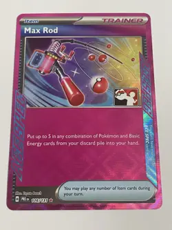Max Rod - 116/131 - Prize Pack Series Cards - NM - Image 1