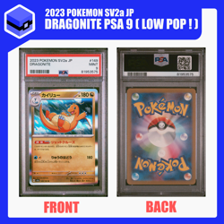 Pokemon PSA 9! MINT! Dragonite Japanese SV2a 151 Pokemon Card #149 - Image 1
