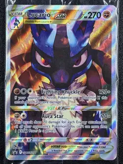 Lucario VSTAR - SWSH291 - Sword & Shield Sealed Promo Card - Holo - English - NM - Image 2