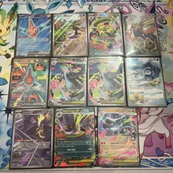 Mega Charizard ex Full Art x2, Rotom ex SIR, Piplup IR & more card lot - Image 1