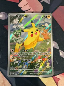 Pokemon Pikachu TCG SVP 88 Black Star Promo Holo Rare Card - Image 1