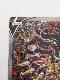 Giratina V Alt Art #186/196 Lost Origin Holo Pokemon Card TCG Pack Fresh NM+ - Image 4