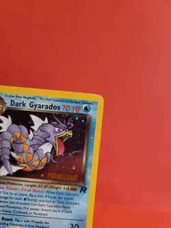 Pokemon Karte/card Dunkles Dark Gyarados 8/82 Rocket Holo Prerelease - Near Mint - Image 3
