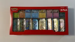 Pokemon: Prismatic Evolutions Costco 8 Mini-Tin Bundle w/ Promo Cards New Sealed - Image 1