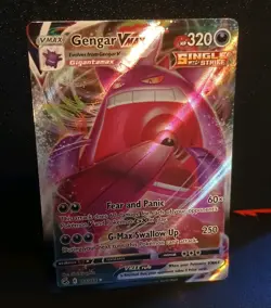 Pokemon Gengar VMAX TCG Card 157/264 SWSH08: Fusion Strike NM - Image 1