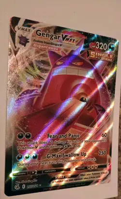 Pokemon Gengar VMAX TCG Card 157/264 SWSH08: Fusion Strike NM - Image 2