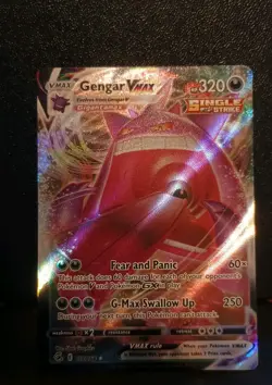 Pokemon Gengar VMAX TCG Card 157/264 SWSH08: Fusion Strike NM - Image 5